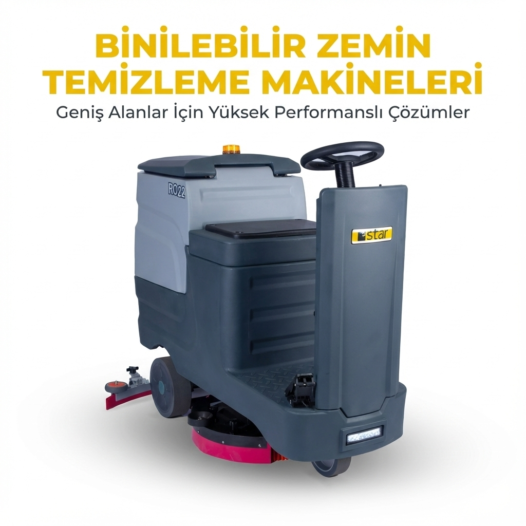 Binilebilir Yer Temizleme Makineleri