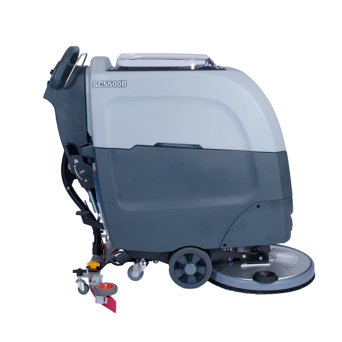 Akülü Arkadan İtmeli Yer Yıkama ve Temizleme Makinesi SC5500 B