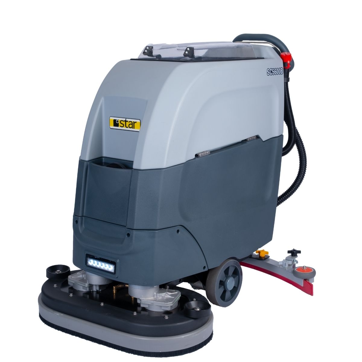 Akülü Arkadan İtmeli Yer Yıkama ve Temizleme Makinesi SC5600 B