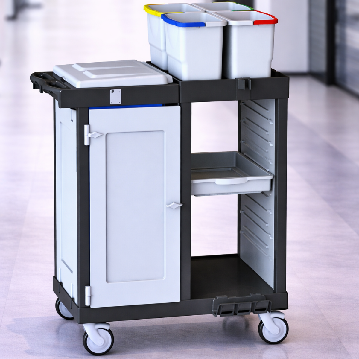 STAFF C 111 SD5 Profesyonel Hibrit Modüler Servis ve Hijyen Arabası