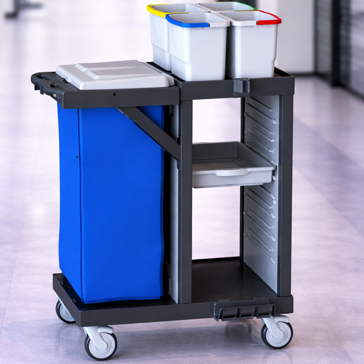 STAFF C 111 S Profesyonel Modüler Atık Toplama ve Hijyen Arabası