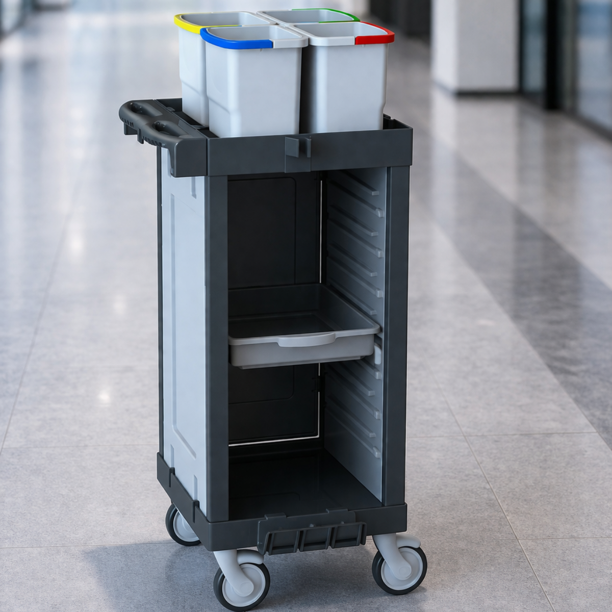 STAFF C 041 D3 Temizlik Arabası