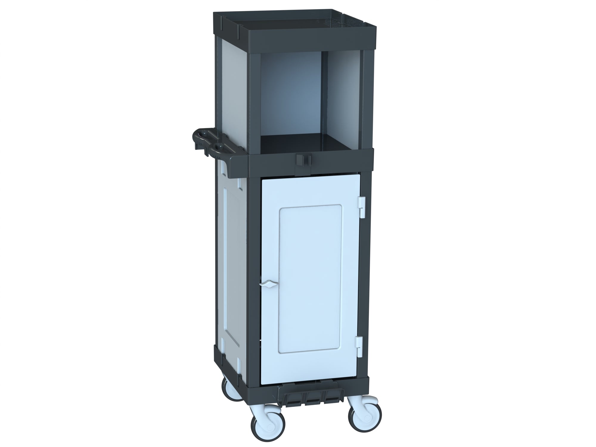 STAFF C 041 0K Profesyonel Yarı Açık Gövdeli Temizlik Arabası