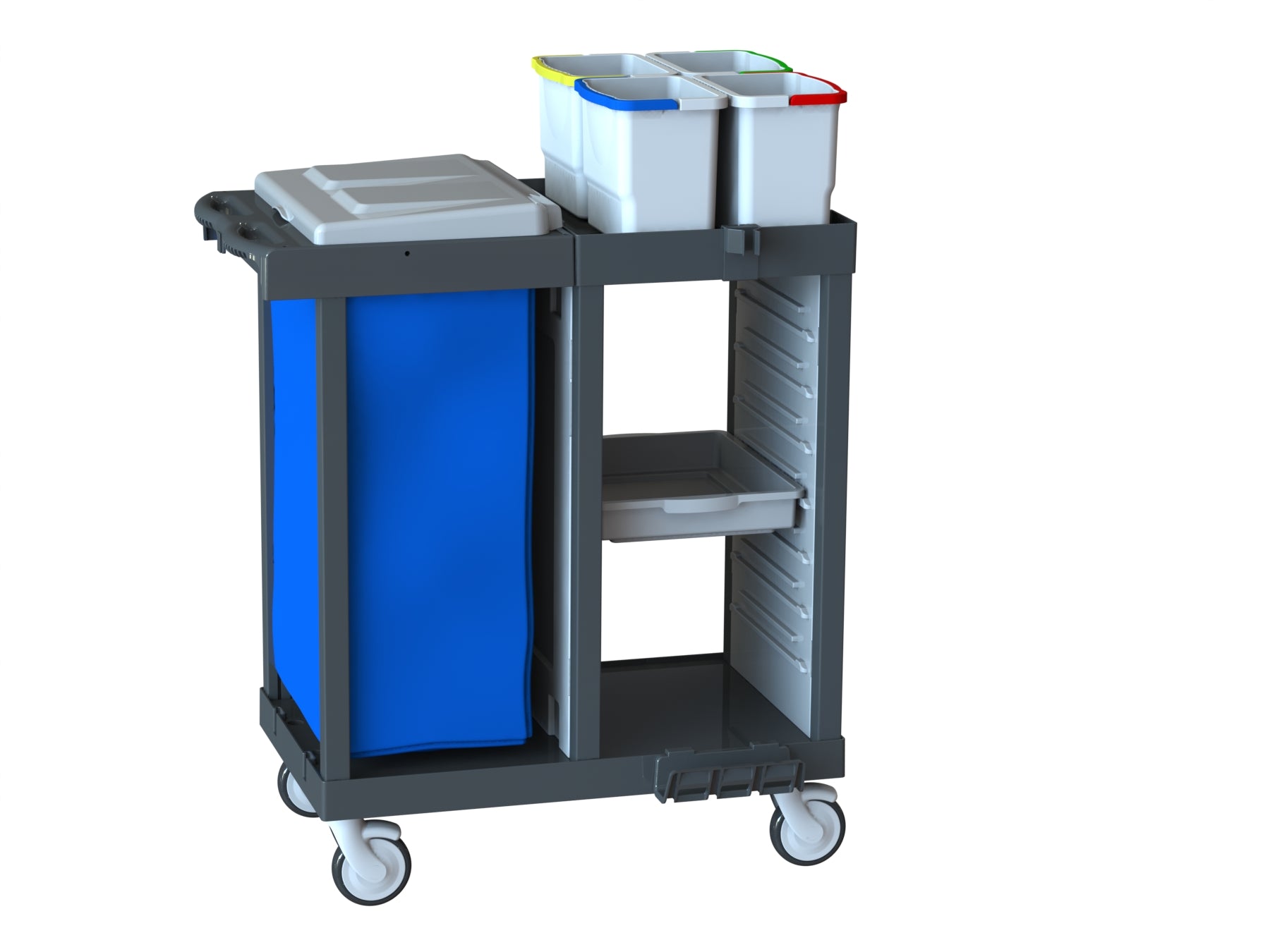 STAFF C 111 S Profesyonel Modüler Atık Toplama ve Hijyen Arabası