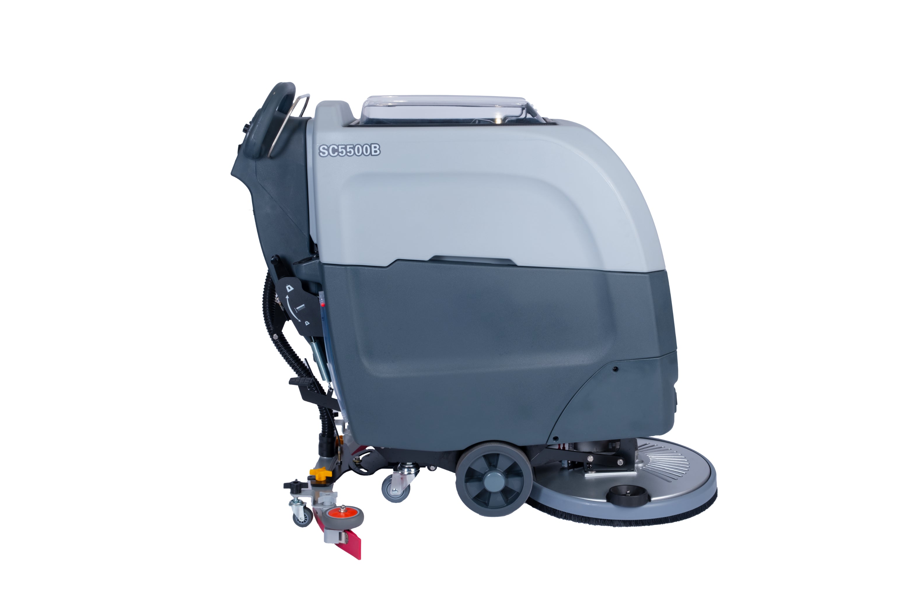 Akülü Arkadan İtmeli Yer Yıkama ve Temizleme Makinesi SC5500 B