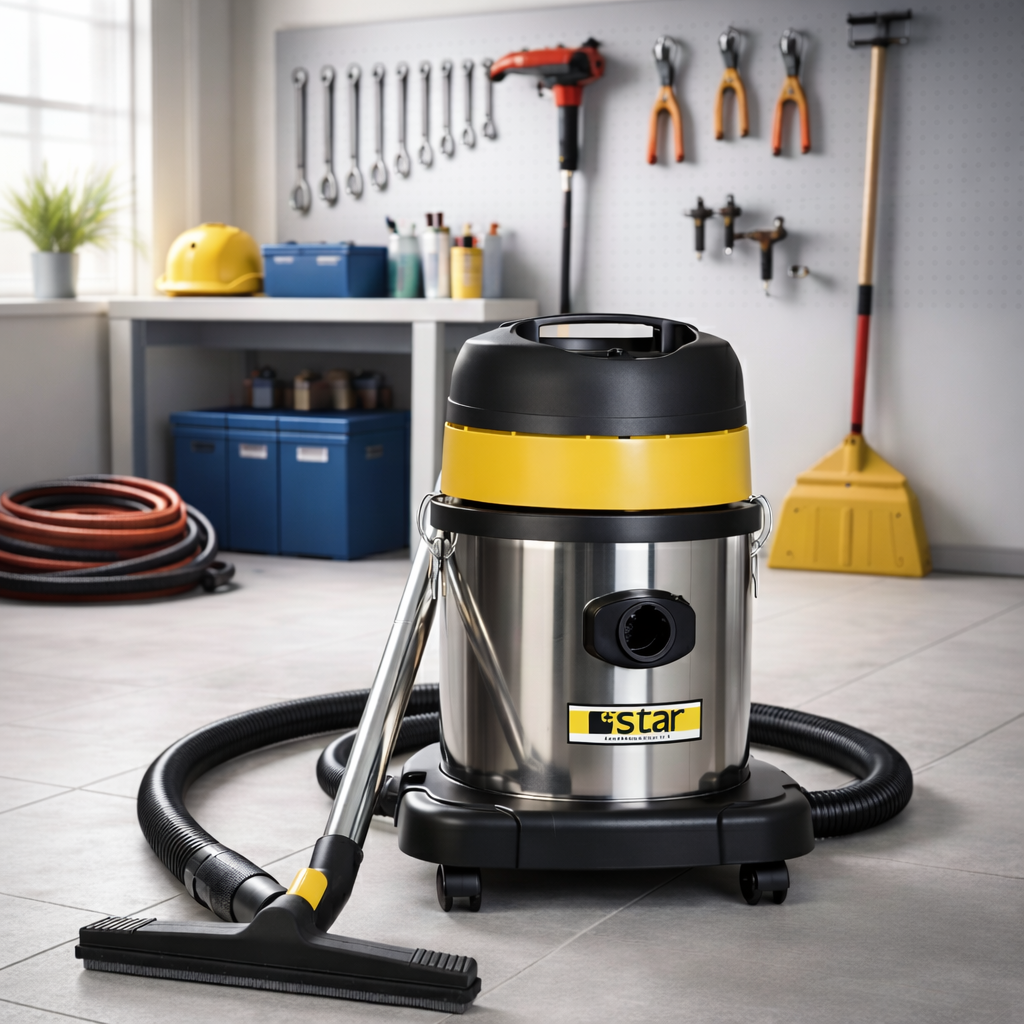 Islak ve Kuru Elektrikli Süpürge 3420 WD Metal