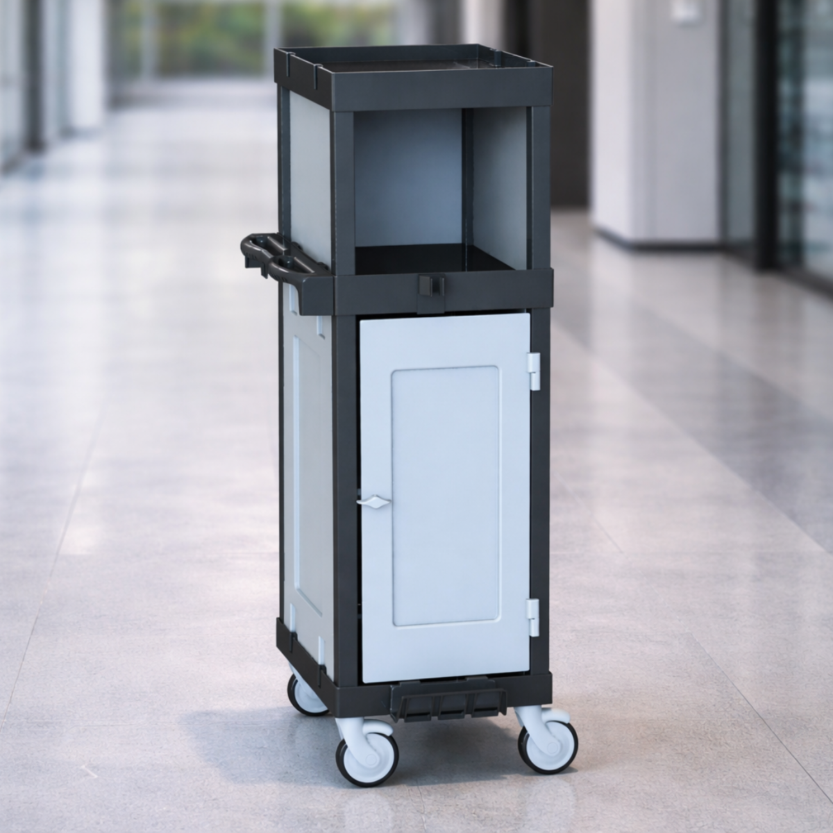 STAFF C 041 0K Profesyonel Yarı Açık Gövdeli Temizlik Arabası