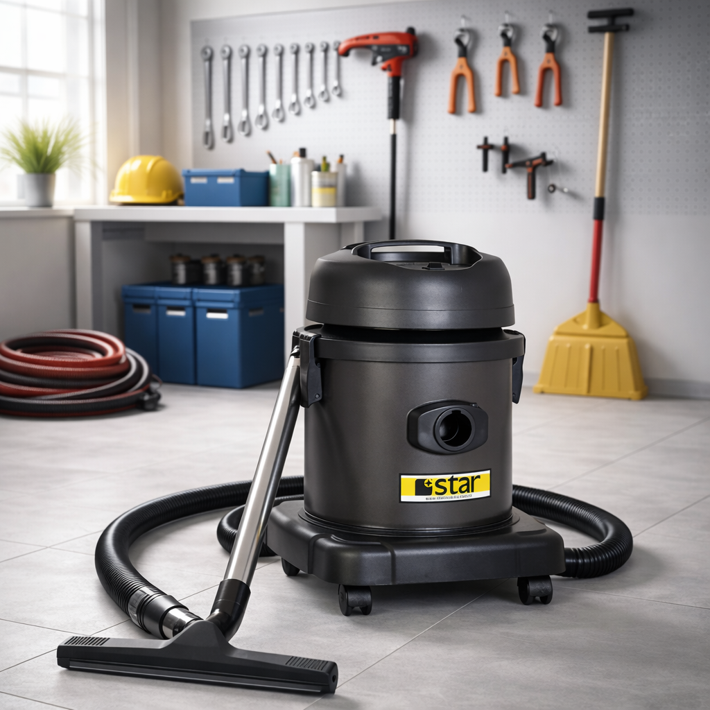 Islak ve Kuru Elektrikli Süpürge Herkül 20 WD Plastik