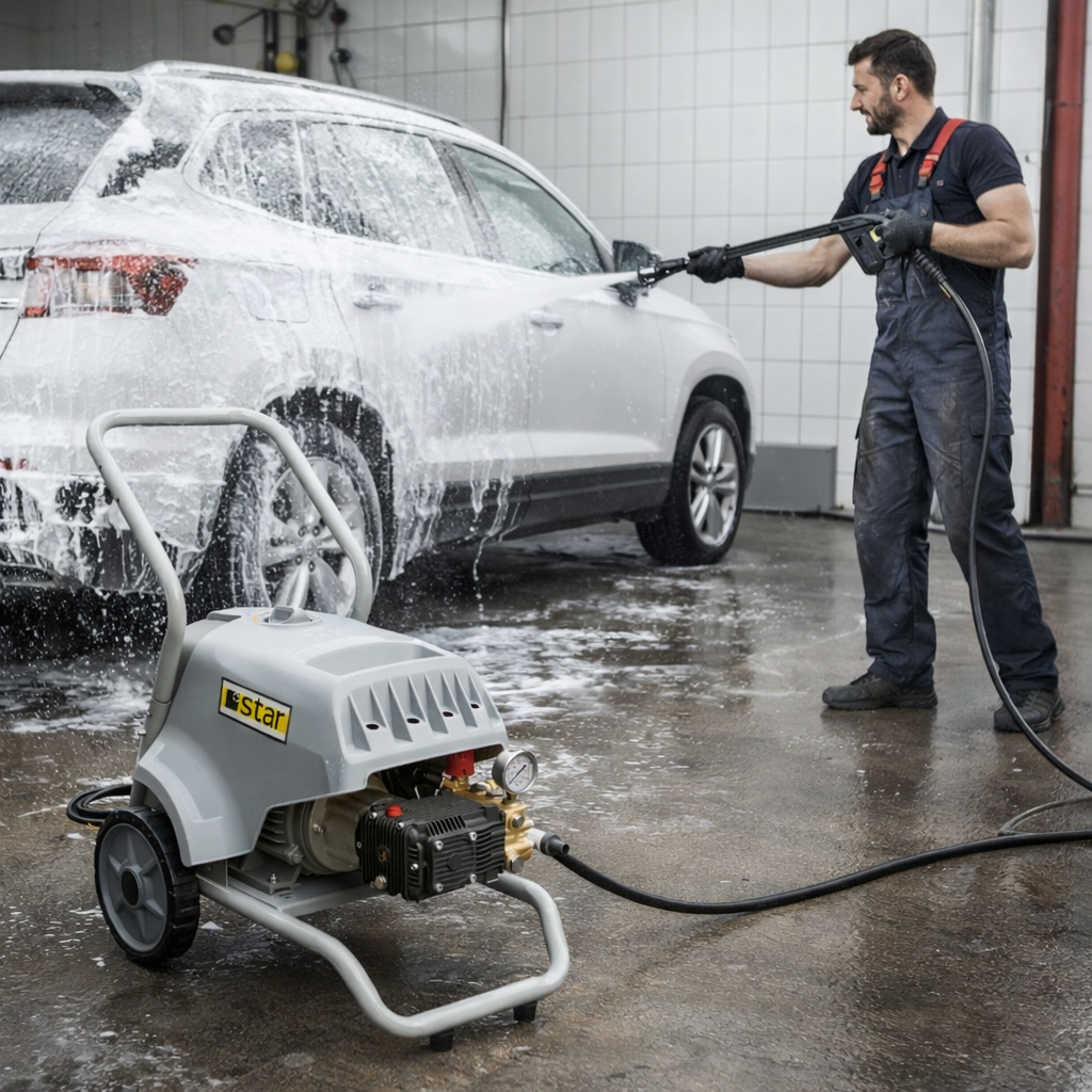 Profesyonel Yüksek Basınçlı 150 Bar ST150KM Makina