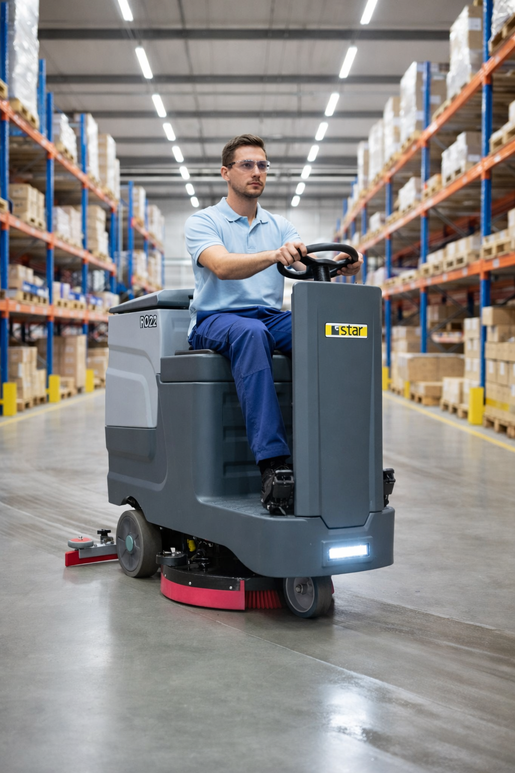 Binilebilir Yer Yıkama ve Temizleme Makinesi RO 22